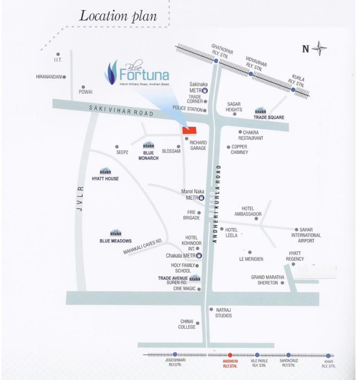  blue fortuna phase ii Location Plan