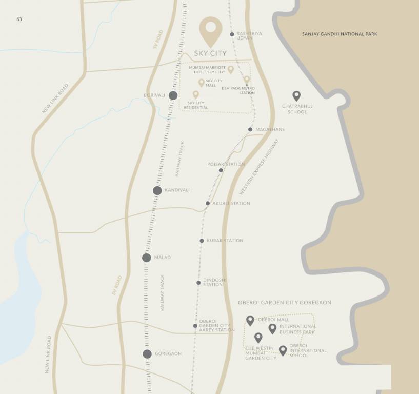  sky city Location Plan