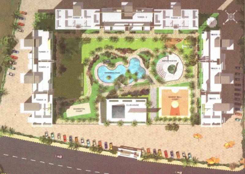 Images for Site Plan of Platinum Properties And Atharva Developers Mumbai The Springs