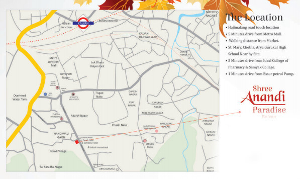  malhar-shree-anandi-paradise Location Plan