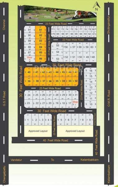 Images for Layout Plan of SM MGM Nagar