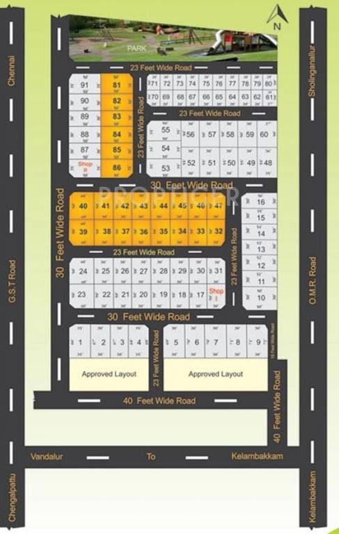 Images for Layout Plan of SM MGM Nagar