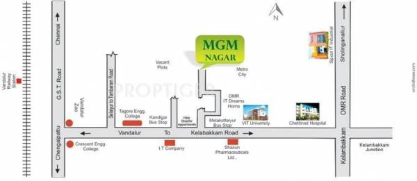 Images for Location Plan of SM MGM Nagar