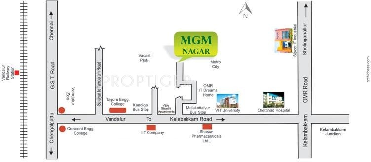 Images for Location Plan of SM MGM Nagar