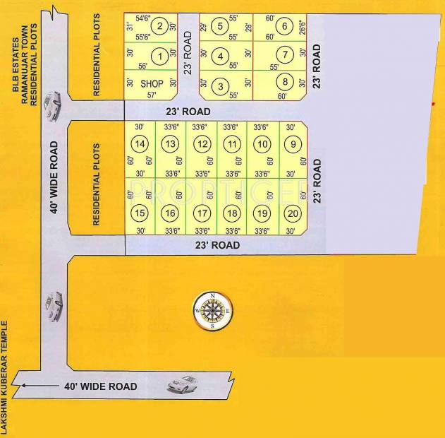 Images for Layout Plan of SM Sri Mahalaxmi Avenue