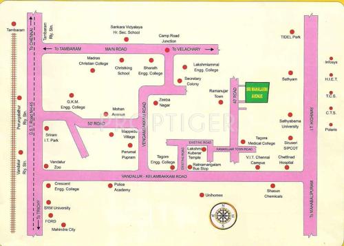 Images for Location Plan of SM Sri Mahalaxmi Avenue