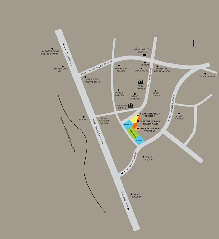 residency iii Location Plan