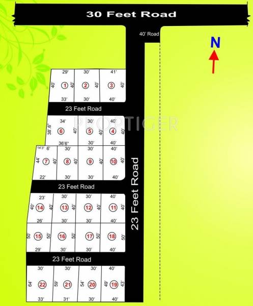 Images for Layout Plan of SM Swathi Nagar