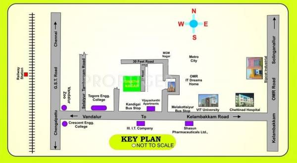 Images for Location Plan of SM Swathi Nagar