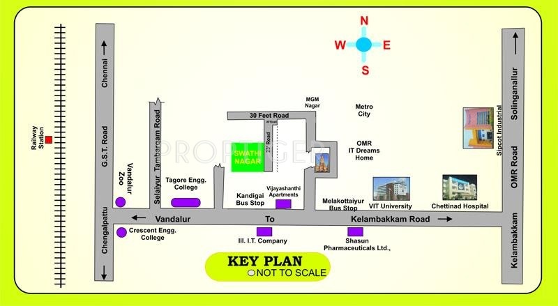 Images for Location Plan of SM Swathi Nagar