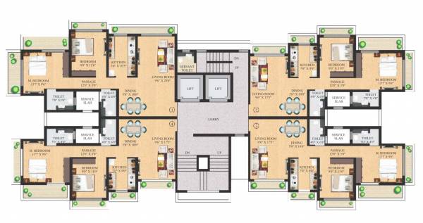 Tower A Cluster Plan avenue Tower A Cluster Plan