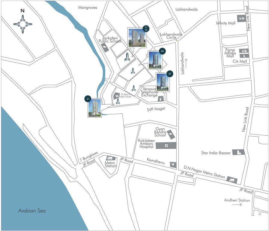  avenue Location Plan
