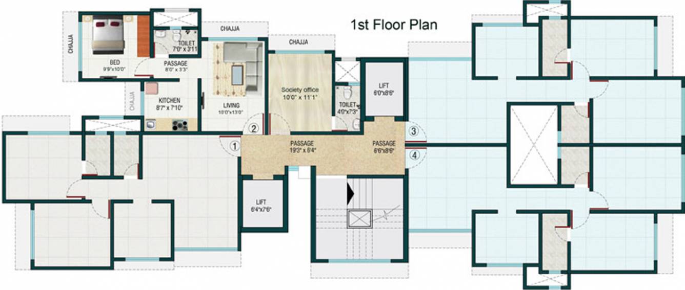 Images for Cluster Plan of Romell Trimurti