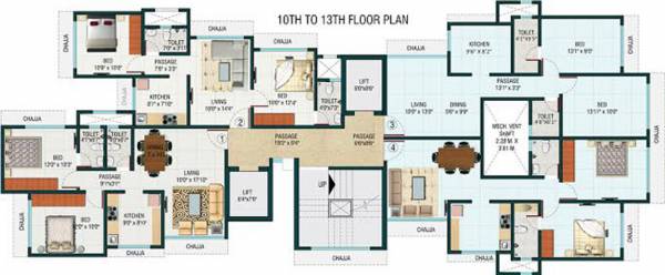 Images for Cluster Plan of Romell Trimurti Images for Cluster Plan of Romell Trimurti