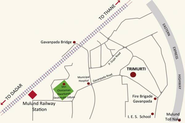 Images for Location Plan of Romell Trimurti Images for Location Plan of Romell Trimurti