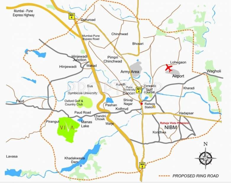 Images for Location Plan of Raheja Viva