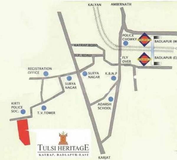 Location Plan tulsi-heritage Location Plan