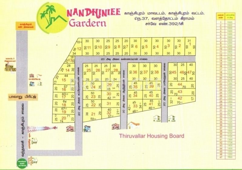 Jemi Housing Nandhiniee Gardern Layout Plan