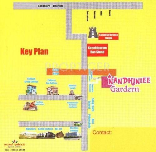 Jemi Housing Nandhiniee Gardern Location Plan