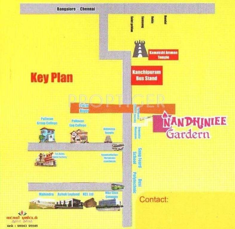 Jemi Housing Nandhiniee Gardern Location Plan