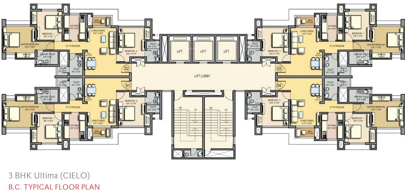 Images for Cluster Plan of Lodha Tierra