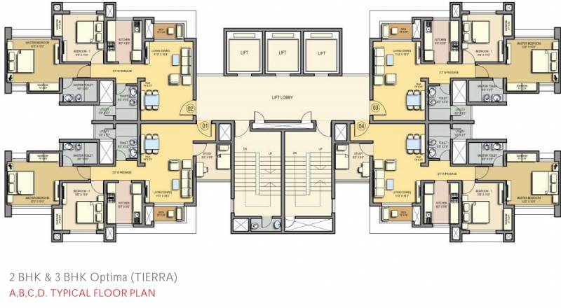 Images for Cluster Plan of Lodha Tierra