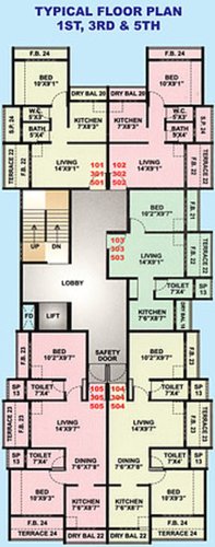 Images for Cluster Plan of Ruchi Parshva Heights Images for Cluster Plan of Ruchi Parshva Heights