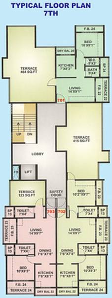 Images for Cluster Plan of Ruchi Parshva Heights Images for Cluster Plan of Ruchi Parshva Heights