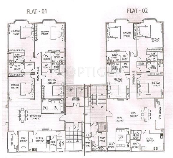 Images for Cluster Plan of Siddha Group Arch Shivam