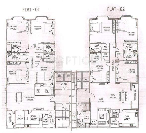 Images for Cluster Plan of Siddha Group Arch Shivam