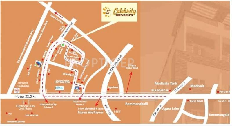  srivaru Images for Location Plan of Celebrity Srivaru
