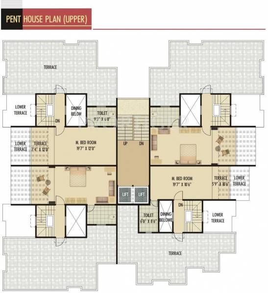 Images for Cluster Plan of Satyam Developers Satatya Heights