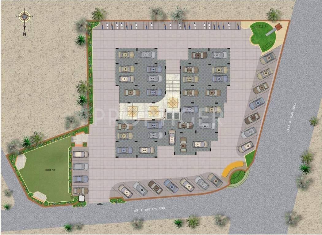 Satyam Developers Satatya Heights Layout Plan