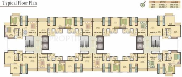 Images for Cluster Plan of Vihang Nile Images for Cluster Plan of Vihang Nile