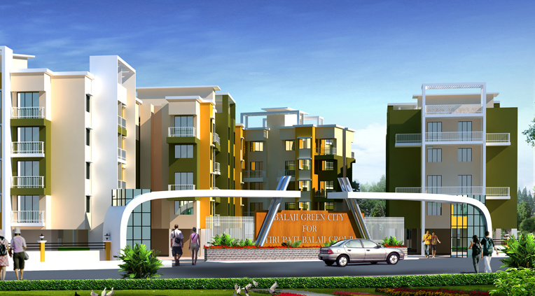  balaji green city Elevation