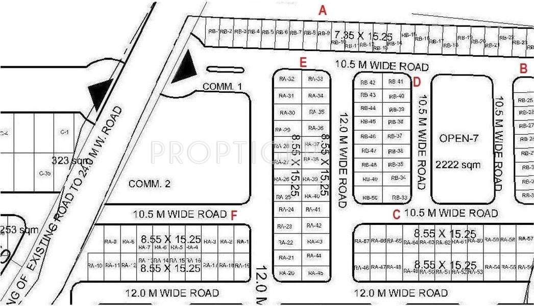 garden city Images for Layout Plan of DLF Garden City