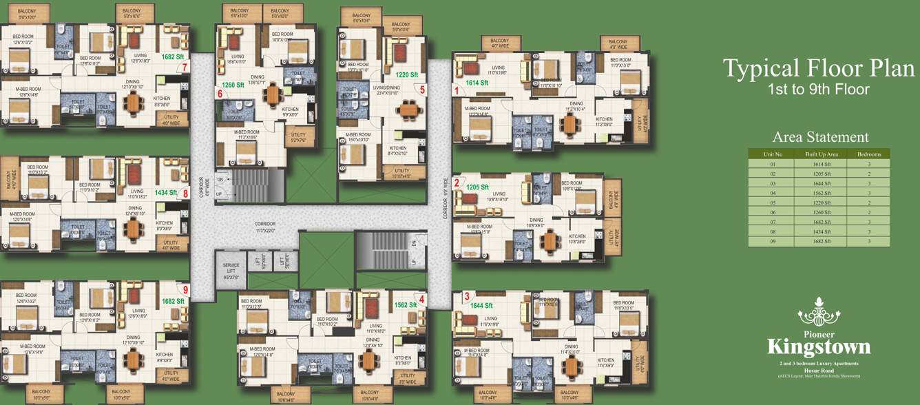 Images for Cluster Plan of Pioneer Kingstown