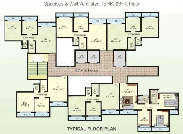 Images for Cluster Plan of Morya Bhavya Heights
