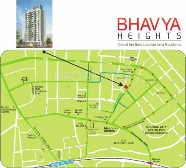 Images for Location Plan of Morya Bhavya Heights