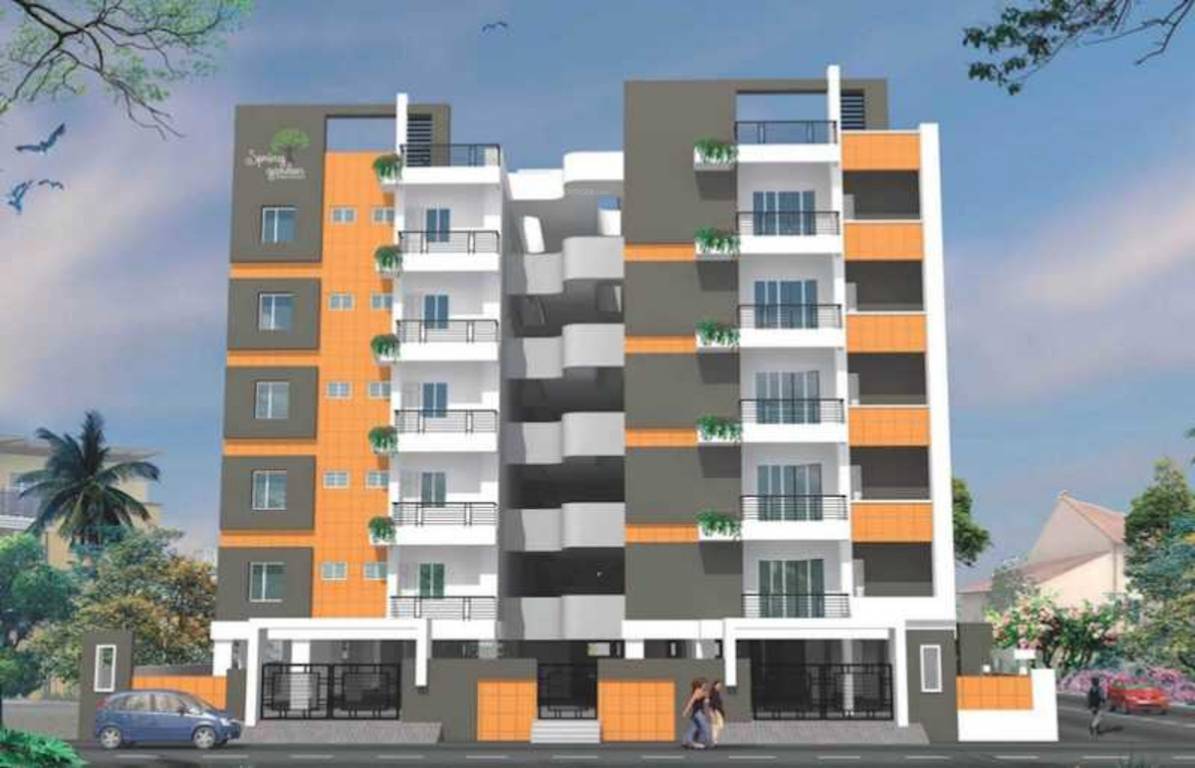 spring garden Elevation