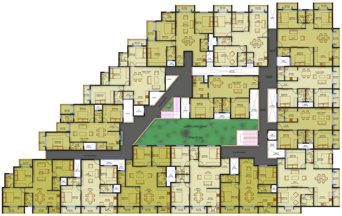  forest view Images for Layout Plan of Prakruthi Forest View