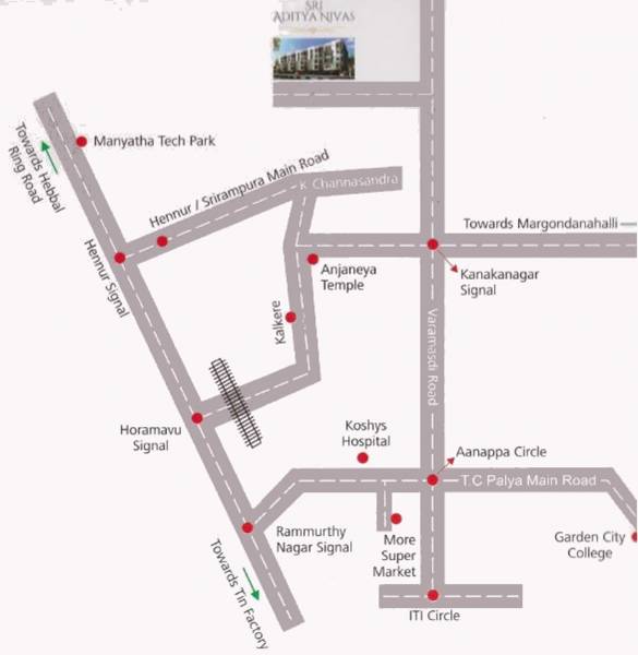 Images for Location Plan of Sai Sri Aditya Nivas