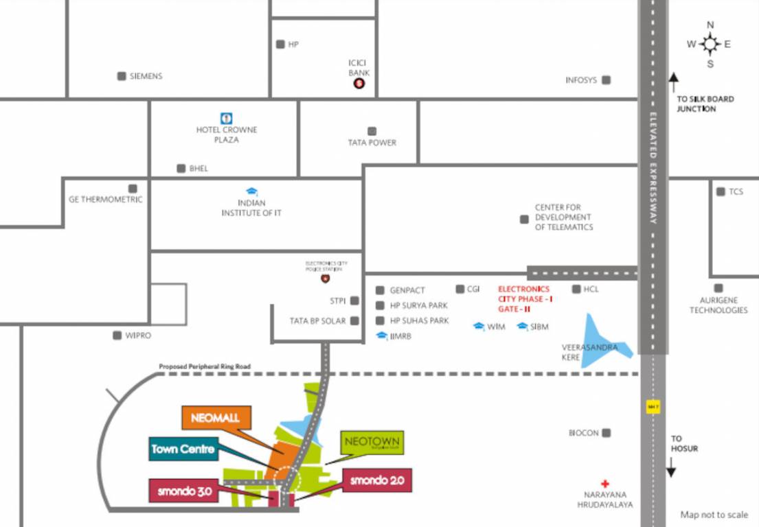 neotown Location Plan