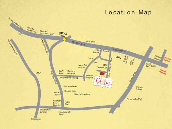  gloria Location Plan