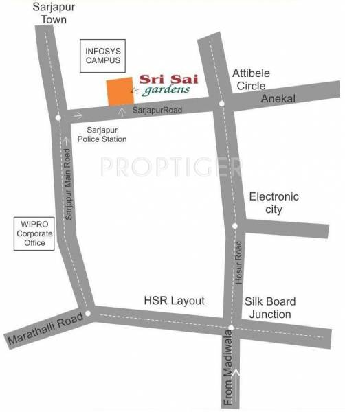 Images for Location Plan of SLV Sri Sai Gardens Images for Location Plan of SLV Sri Sai Gardens