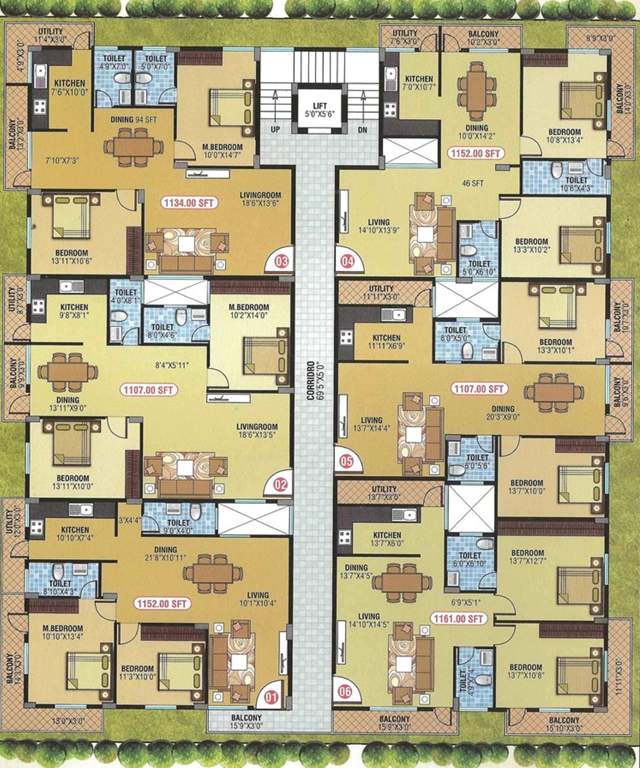  niveshana highfield Images for Cluster Plan of Star Niveshana Highfield