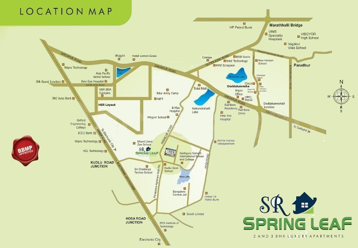  spring leaf Location Plan