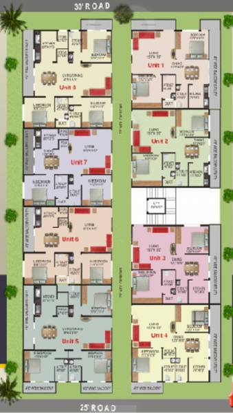 Images for Cluster Plan of Sri Mansion