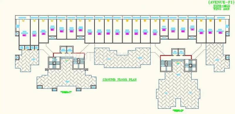 Images for Cluster Plan of Morya Realtors Mandar Avenue F I