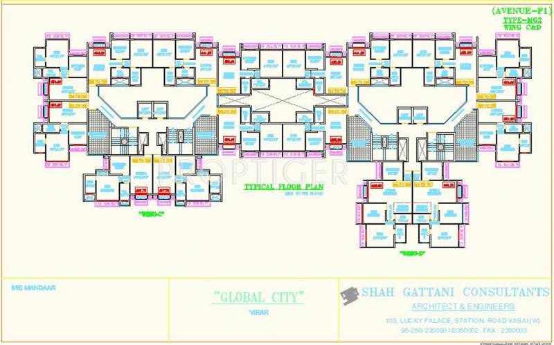 Images for Cluster Plan of Morya Realtors Mandar Avenue F I